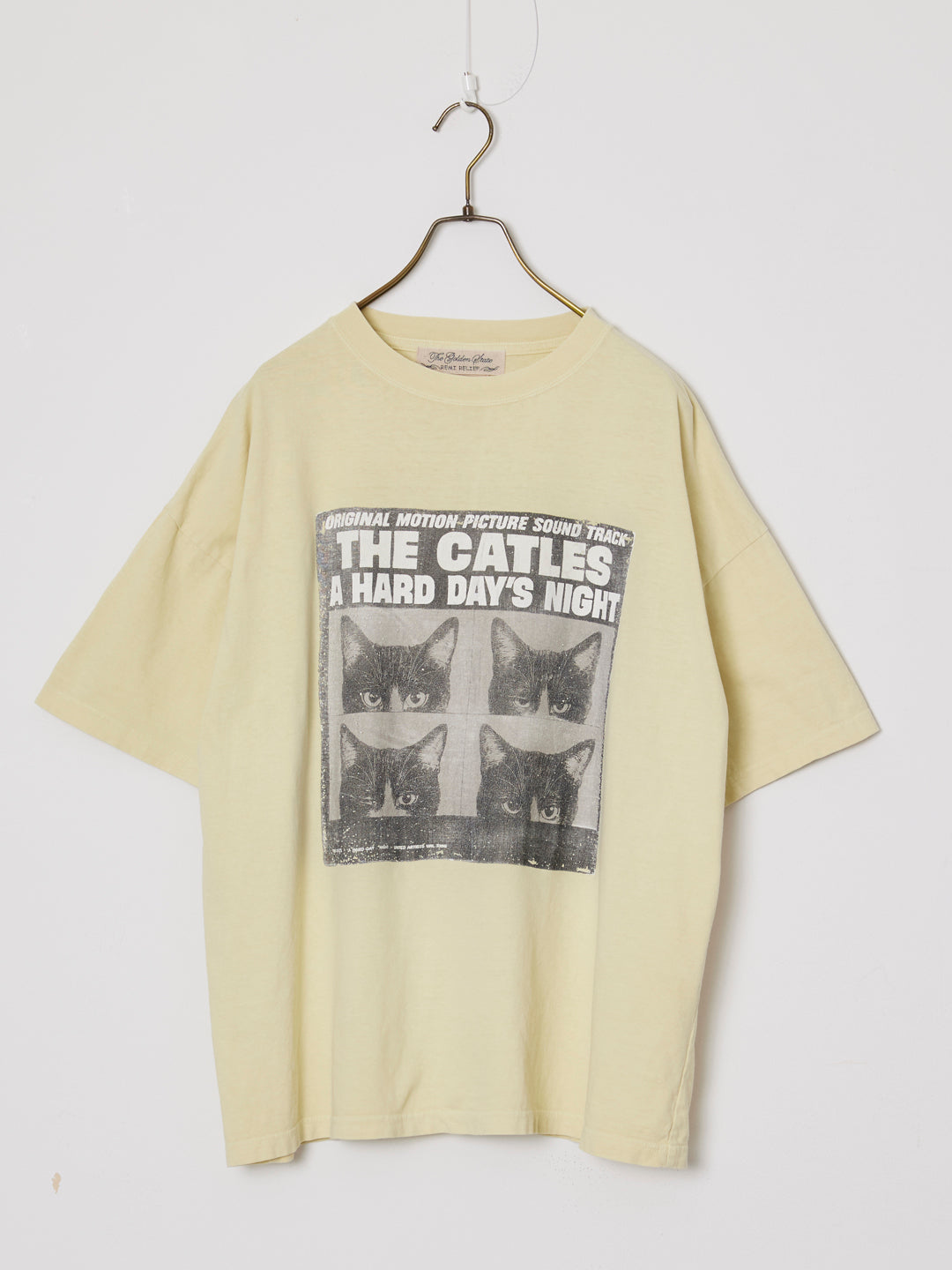HARD SP加⼯20/天竺BIGサイズT(THE CATLES)