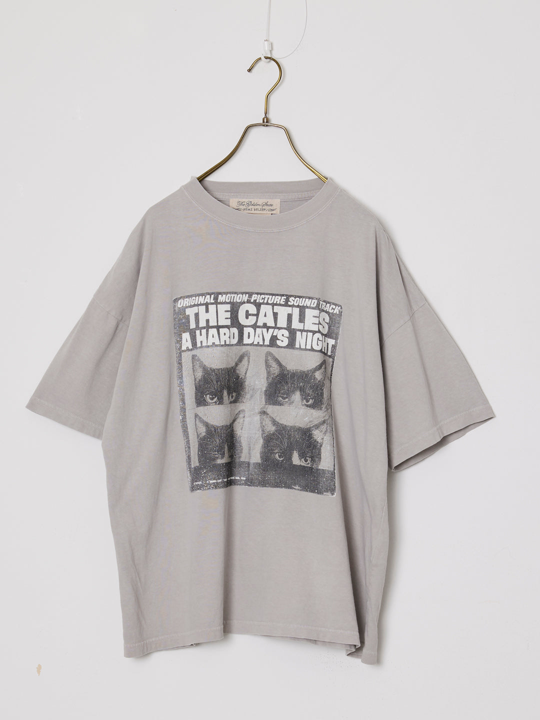 HARD SP加⼯20/天竺BIGサイズT(THE CATLES)