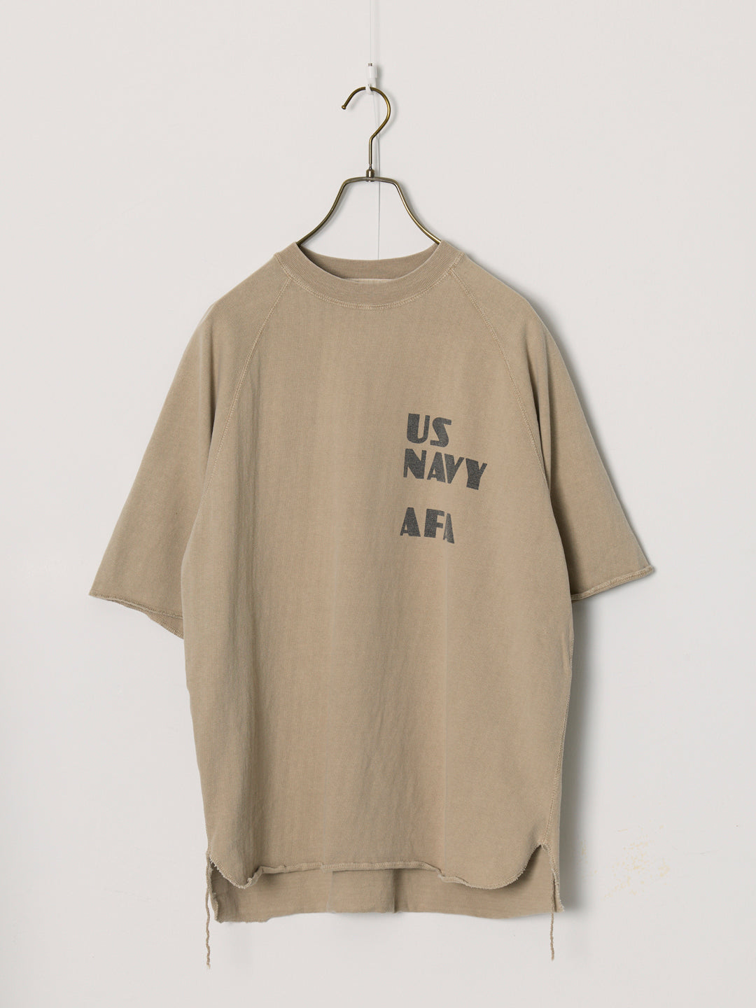 SP가공 8/텐지쿠 래글런 티셔츠(US NAVY AFA)
