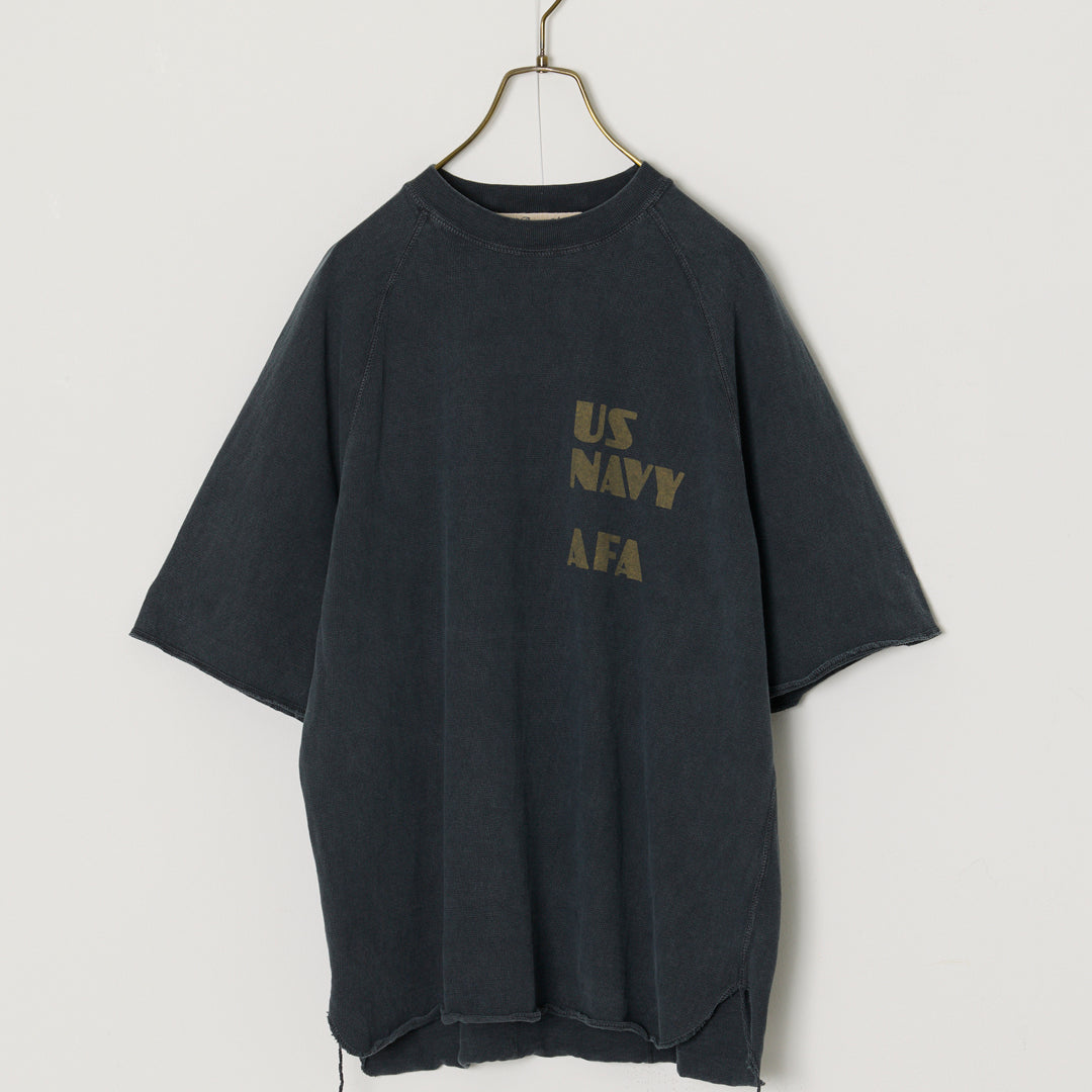 SP加⼯8/天竺ラグランT(US NAVY AFA)