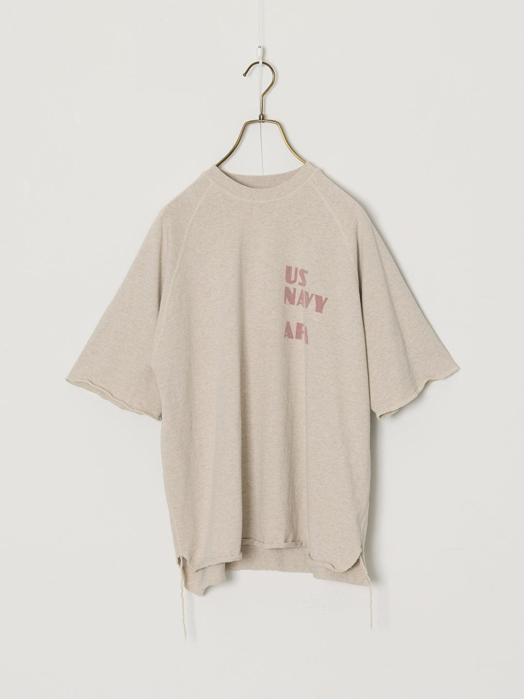 SP加⼯8/天竺ラグランT(US NAVY AFA)