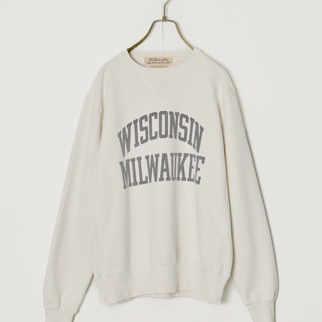 SP가공 기모 맨투맨(MILWAUKEE)