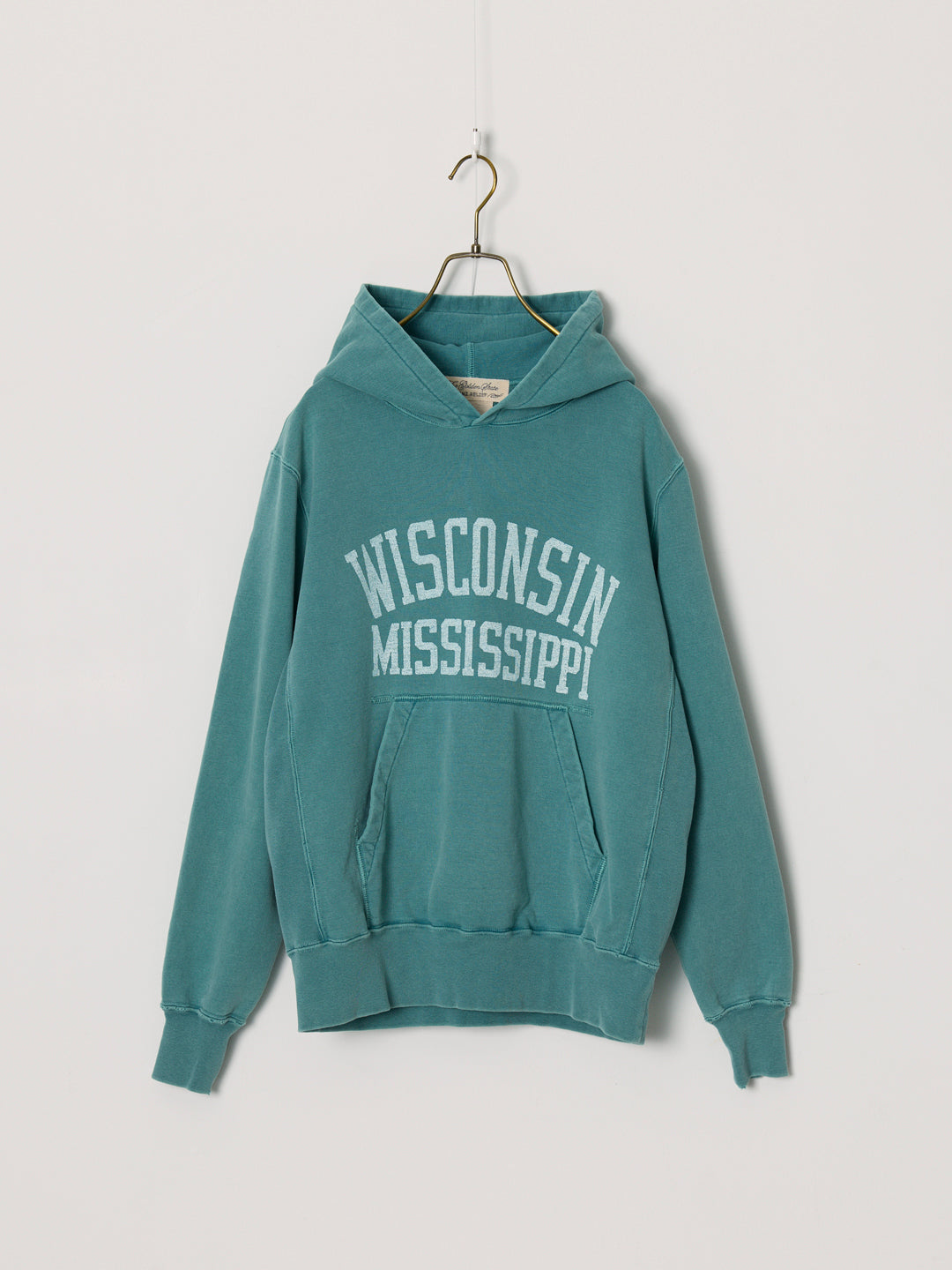 SP 가공 기모 후드티(MISSISSIPPI)