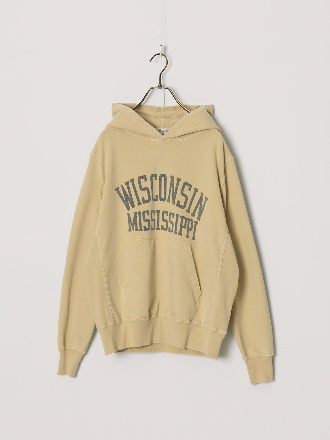 SP 가공 기모 후드티(MISSISSIPPI)