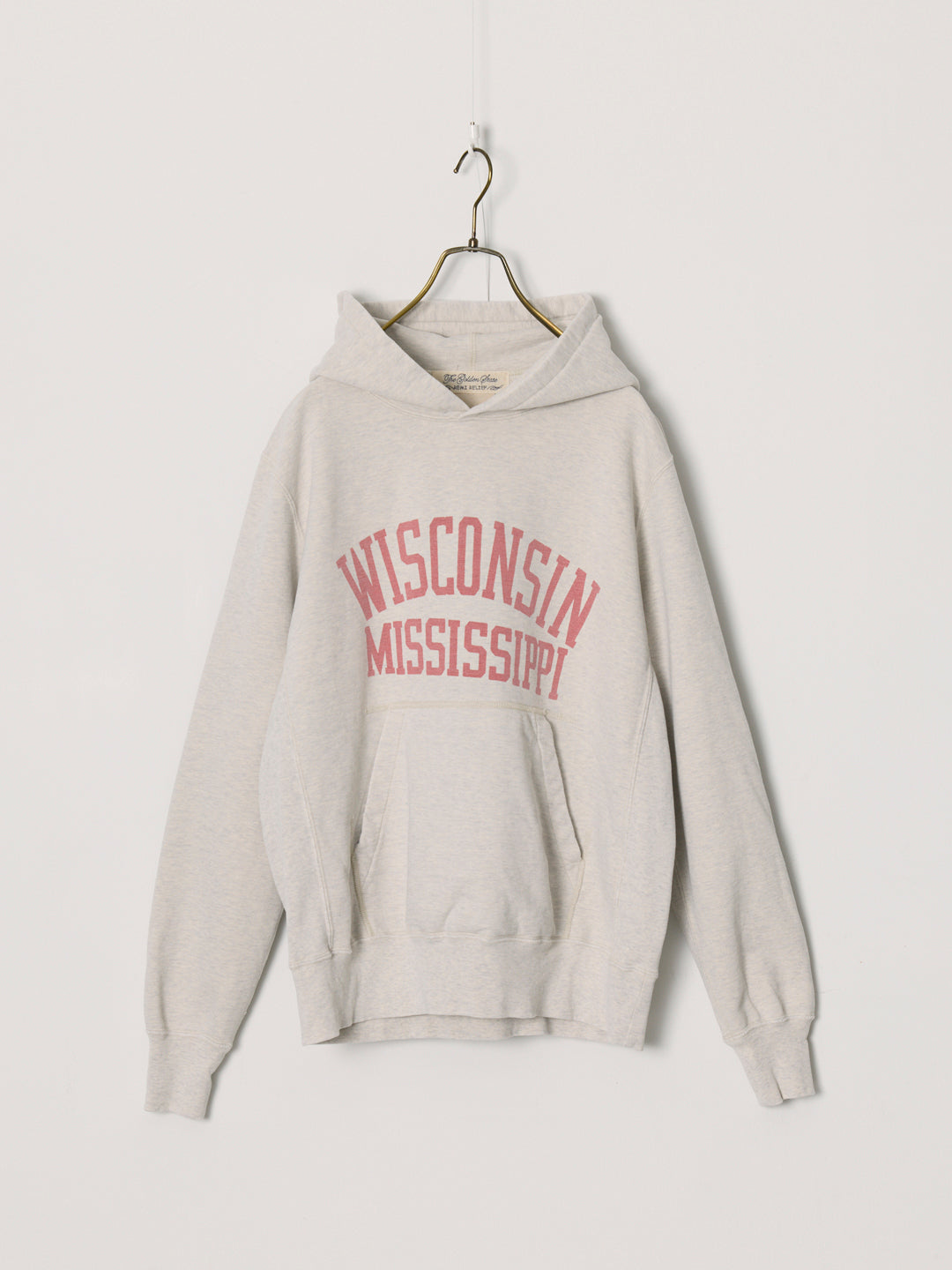 SP 가공 기모 후드티(MISSISSIPPI)