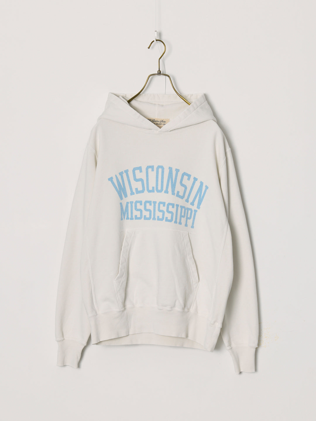 SP 가공 기모 후드티(MISSISSIPPI)
