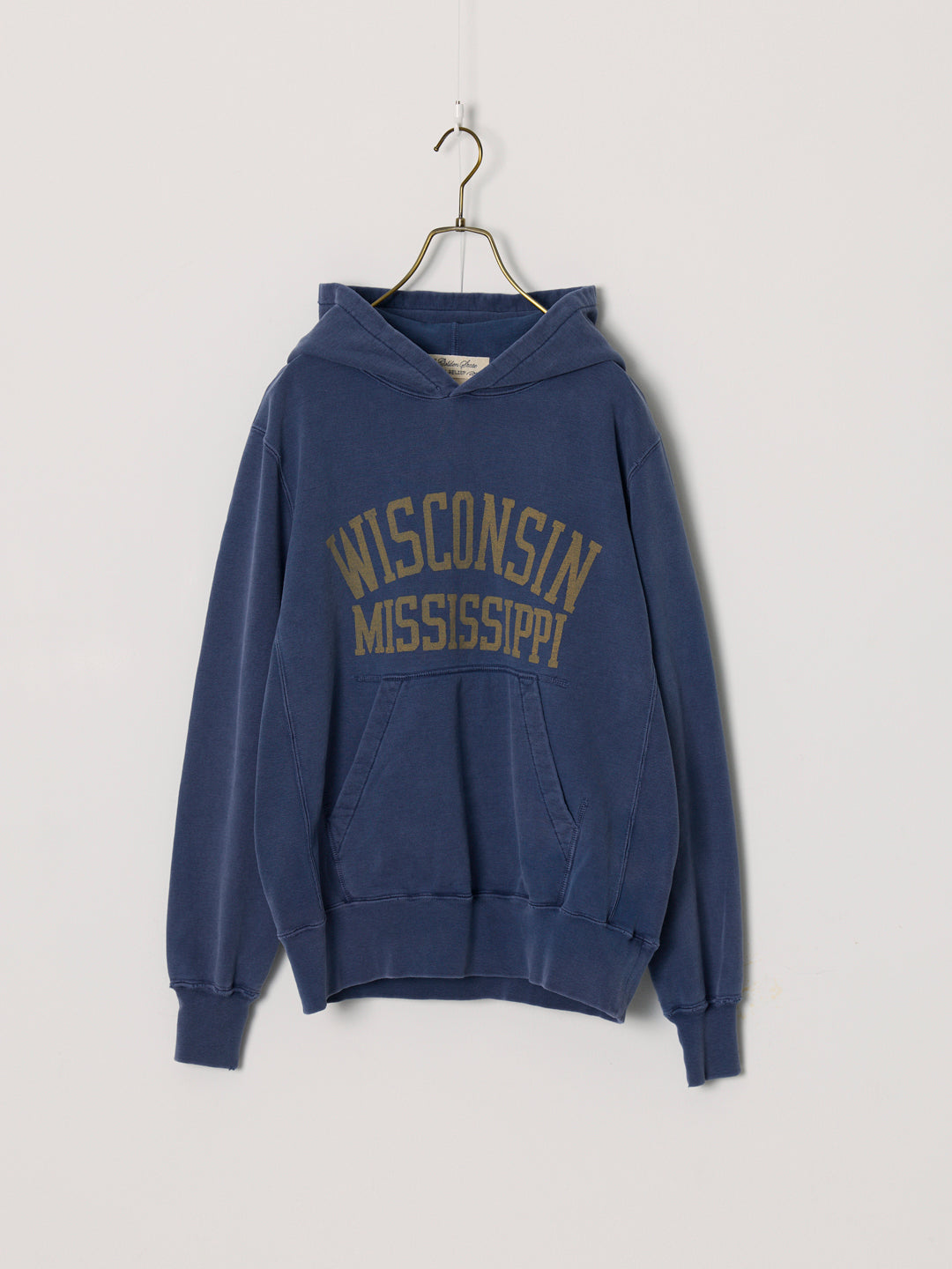 SP 가공 기모 후드티(MISSISSIPPI)