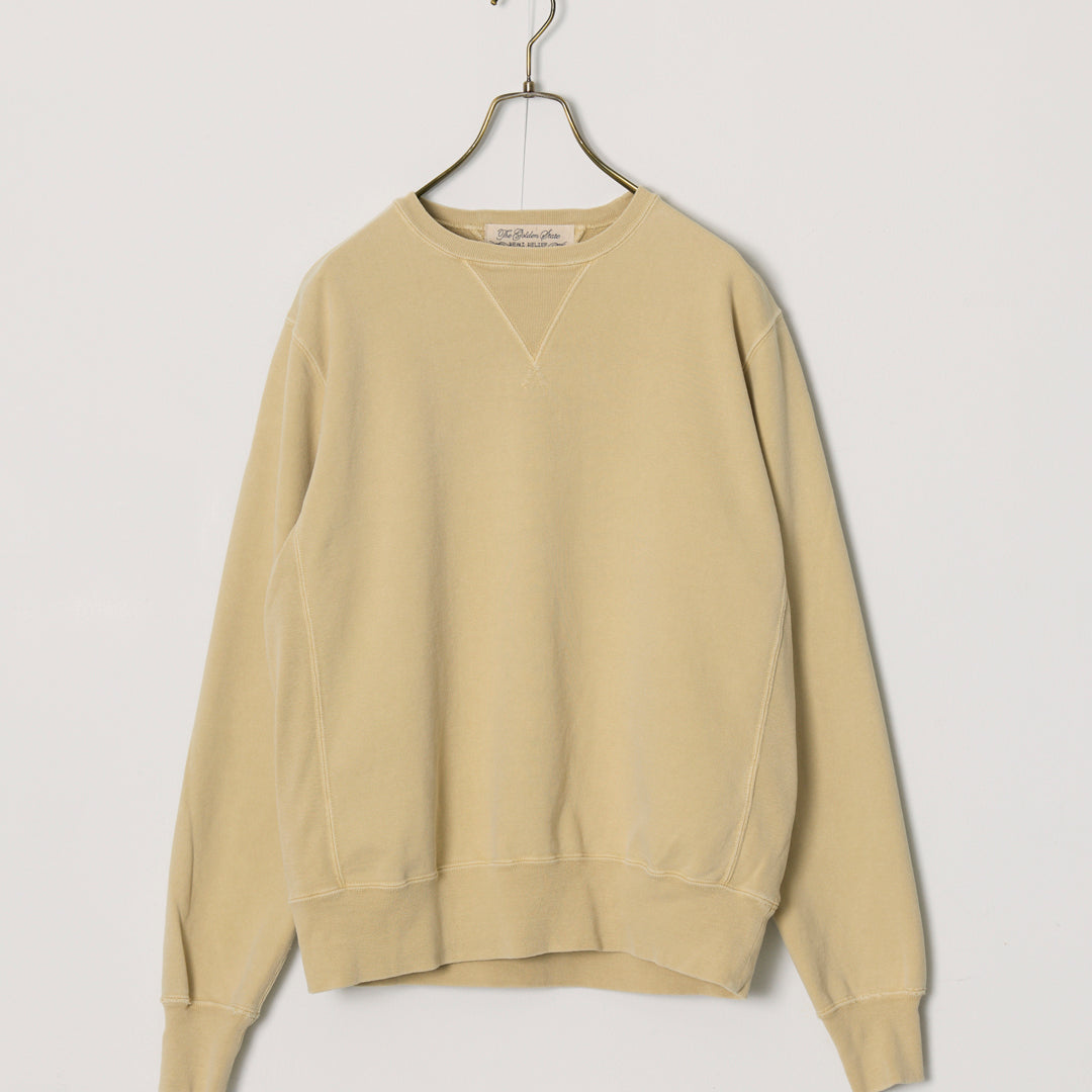 SP加⼯裏⽑クルー(無地) 27SS