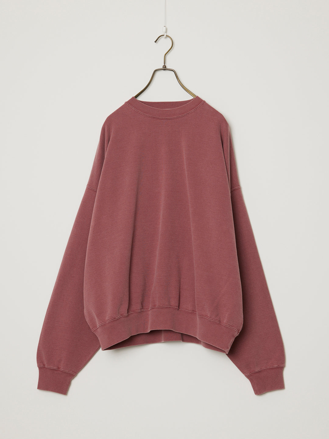 SP加工裏毛BIGサイズクルー 26AW