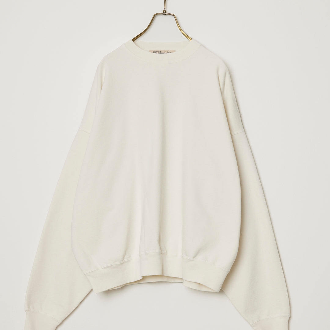 SP processed fleece BIG size crew 26AW