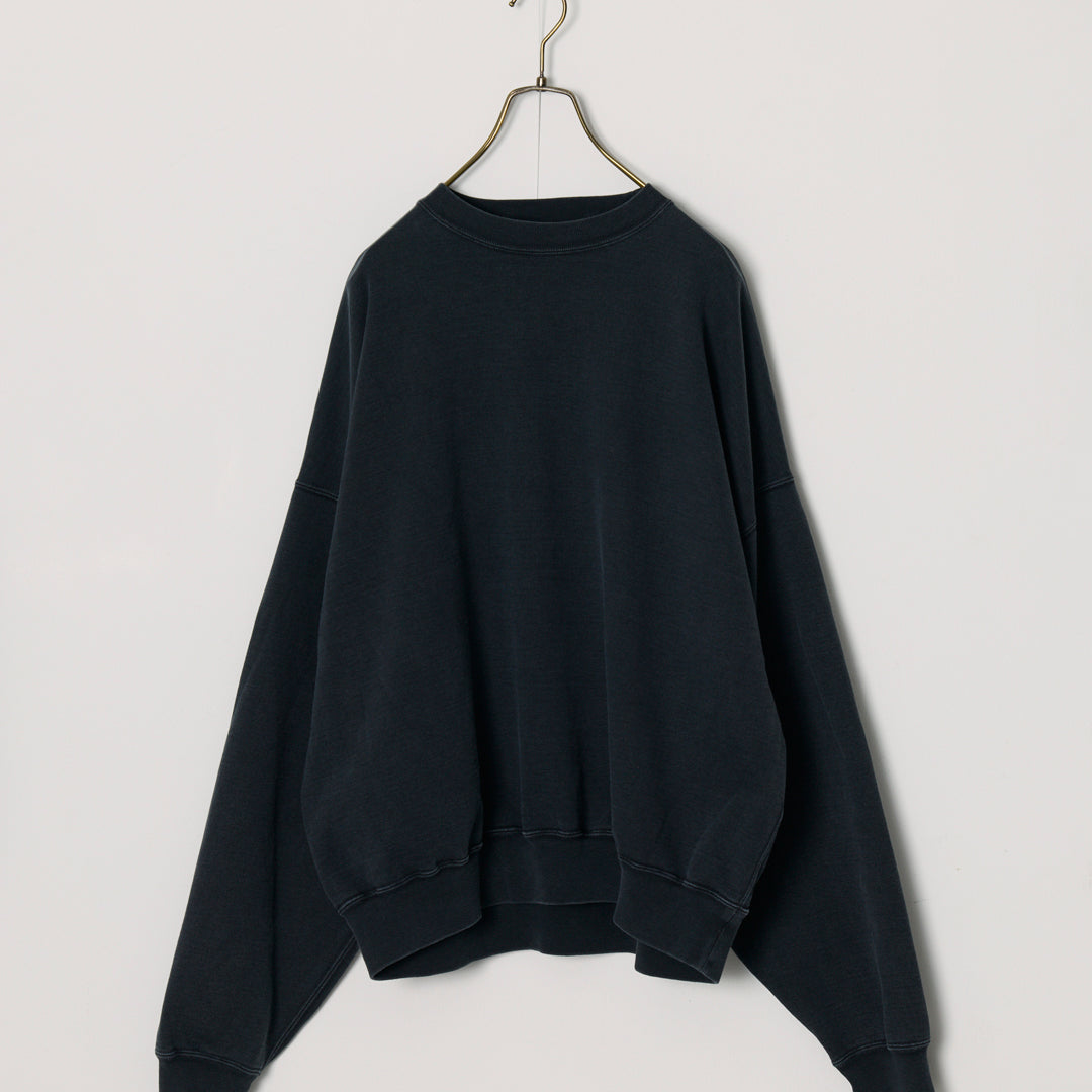 SP加⼯裏⽑BIGサイズクルー 27SS