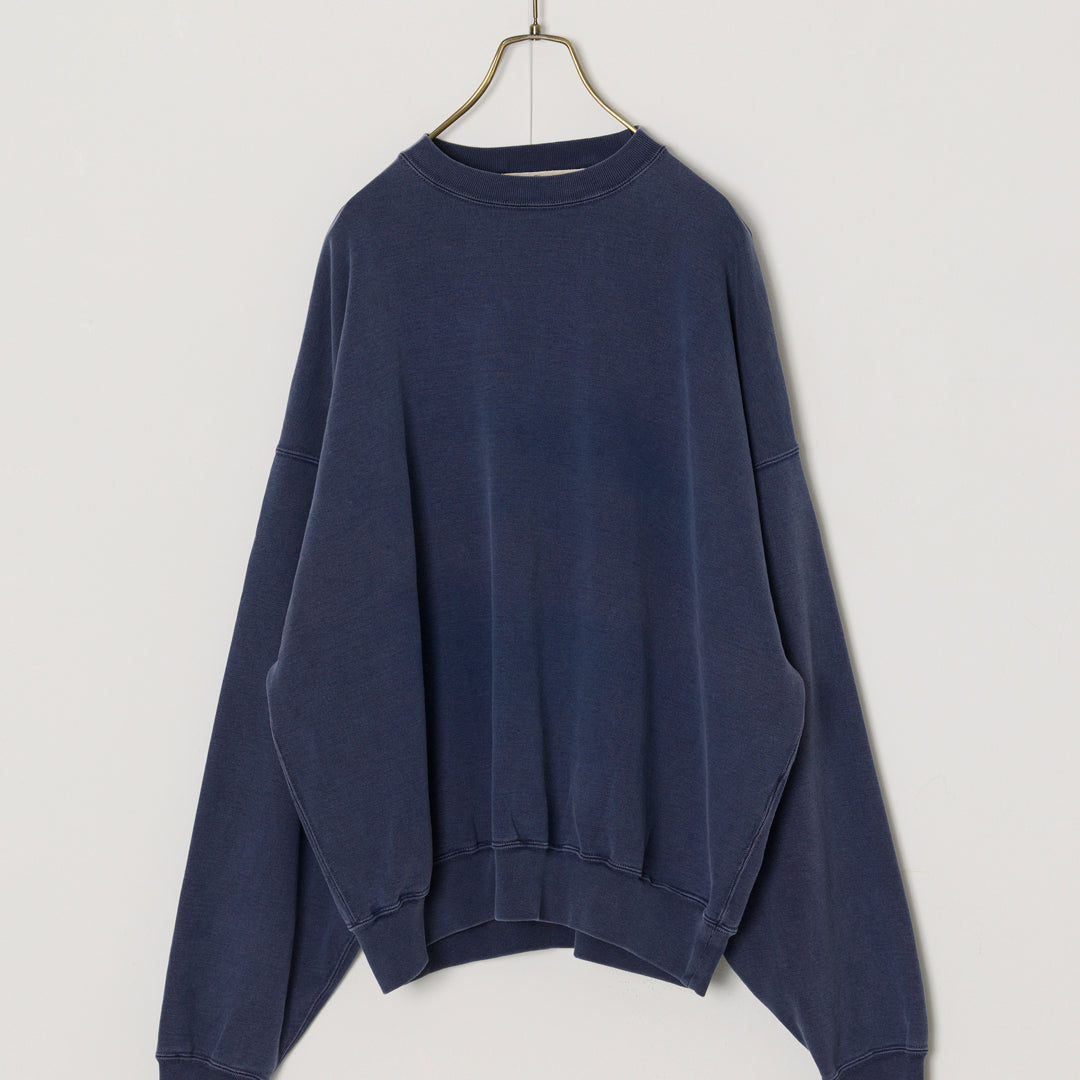 SP加⼯裏⽑BIGサイズクルー 27SS