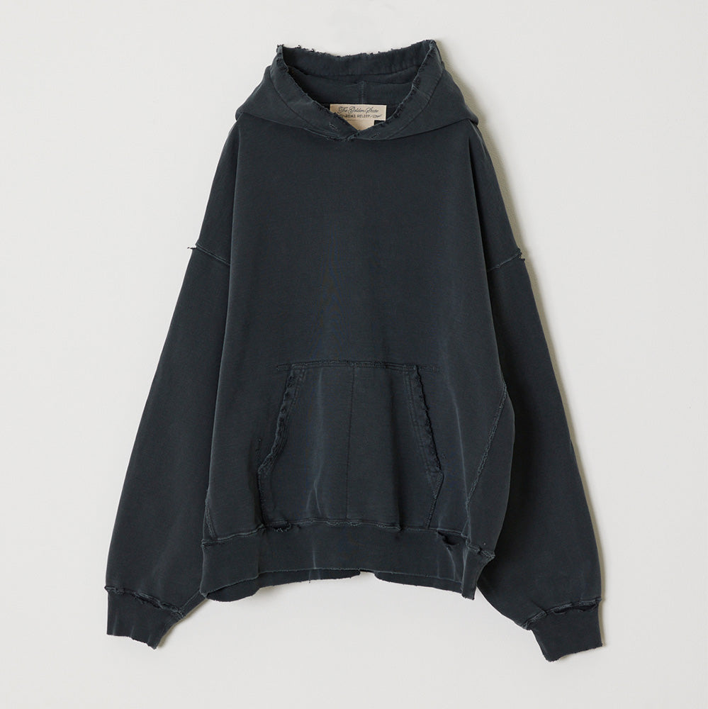 Double SP processing fleece hoodie (plain)