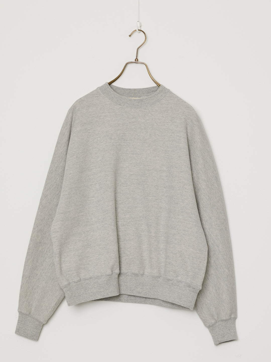 ノンストレス起毛裏毛クルー26AW