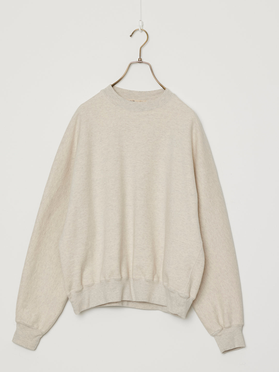 ノンストレス起毛裏毛クルー26AW