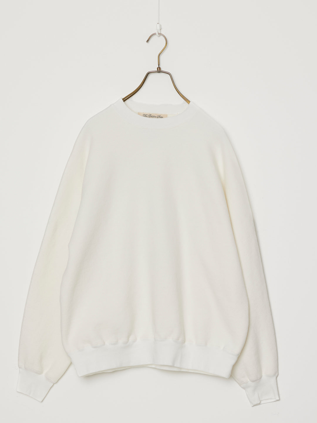 ノンストレス起毛裏毛クルー26AW