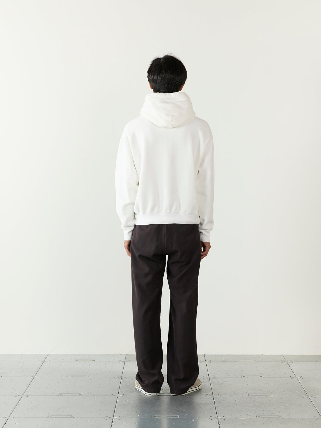 Non-stress brushed fleece hoodie 26AW