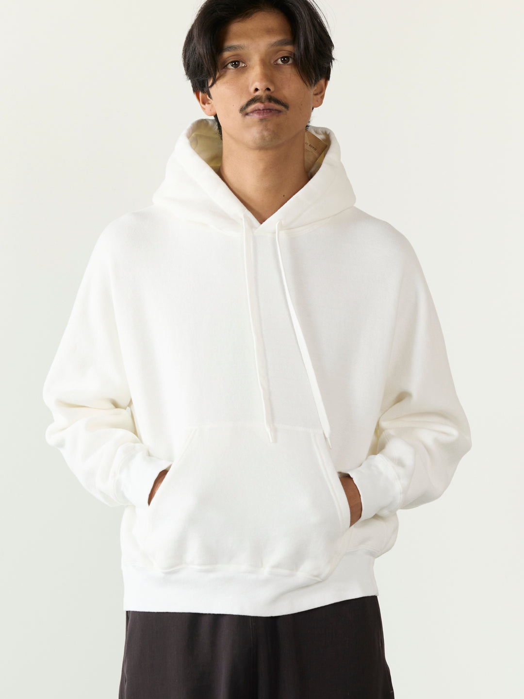 Non-stress brushed fleece hoodie 26AW