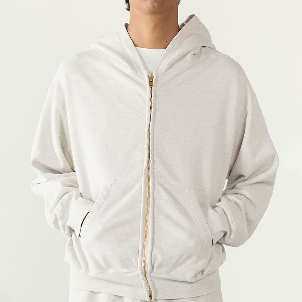 SP加⼯裏⽑ZIPパーカーNew Fit