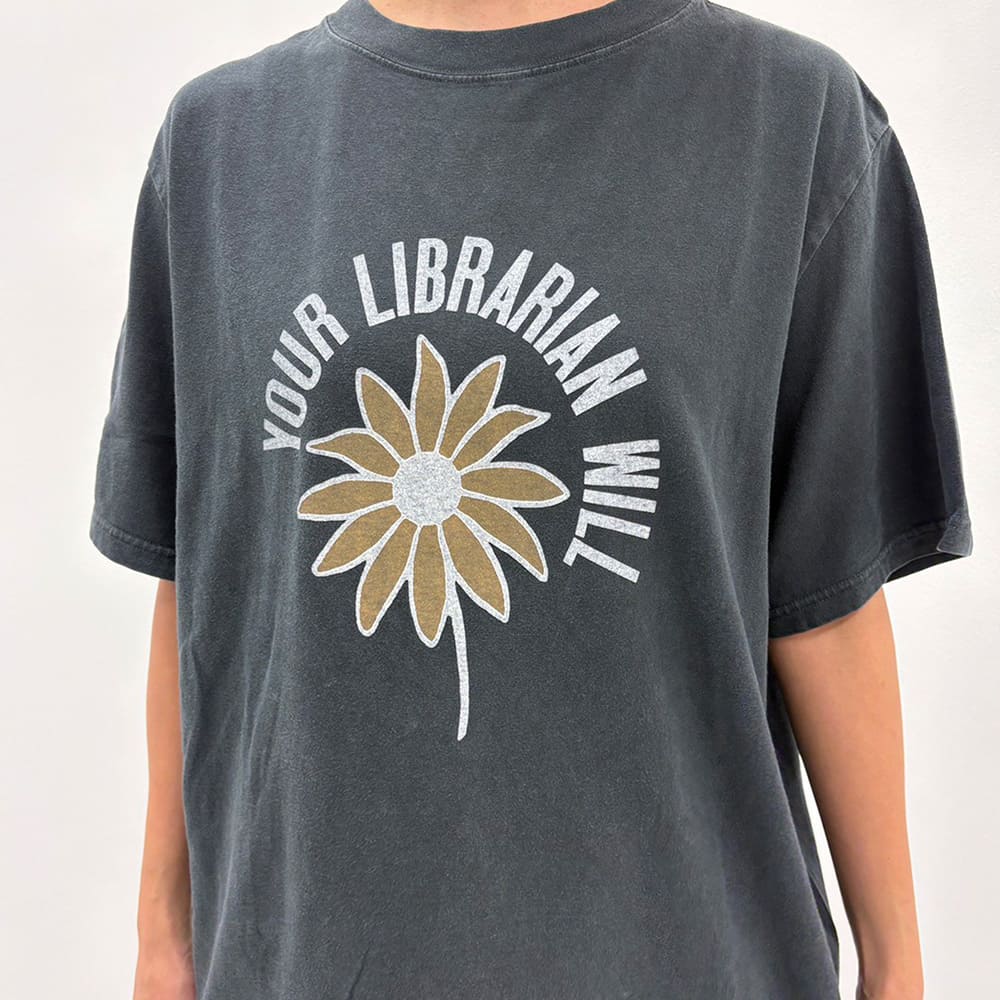 HARD SP加⼯20/天竺レギュラーT(YOUR LIBRARIAN WILL)