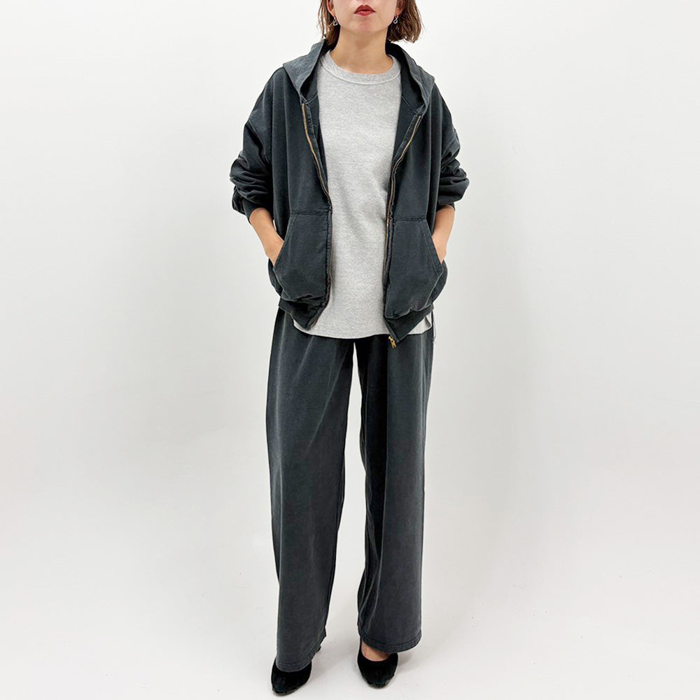 SP加⼯スーピマ裏⽑ZIPパーカー