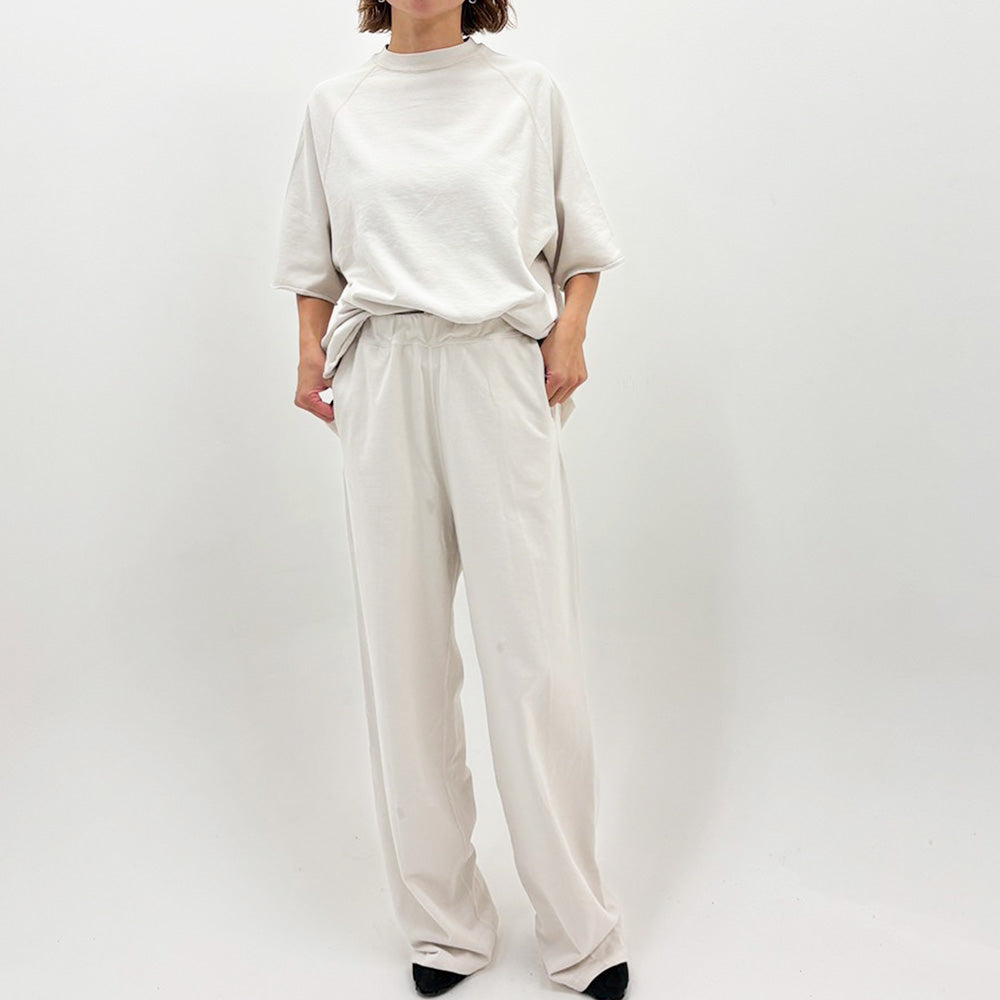 SP加⼯スーピマ裏⽑ラグランS/Sクルー