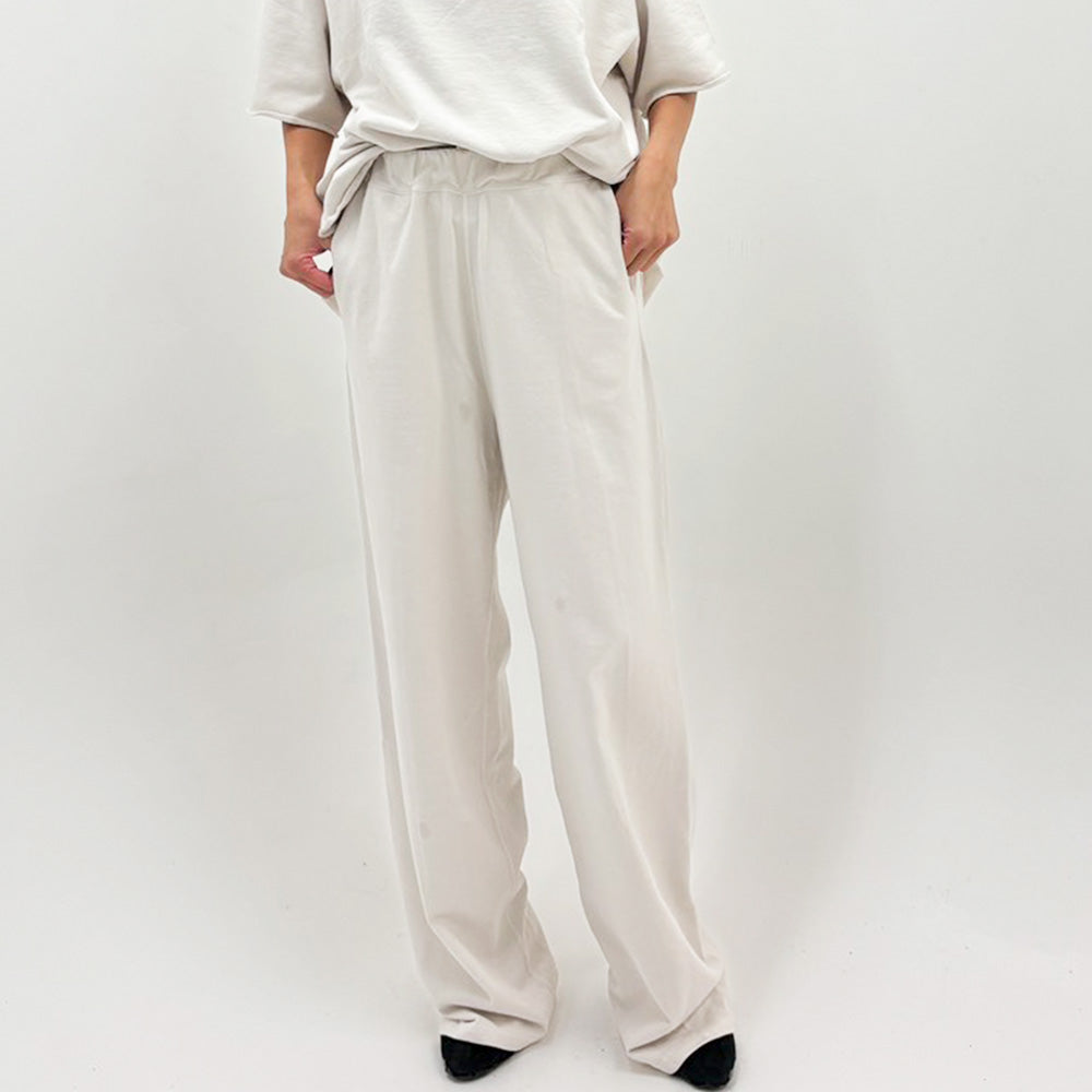 SP加⼯スーピマ裏⽑イージーパンツ