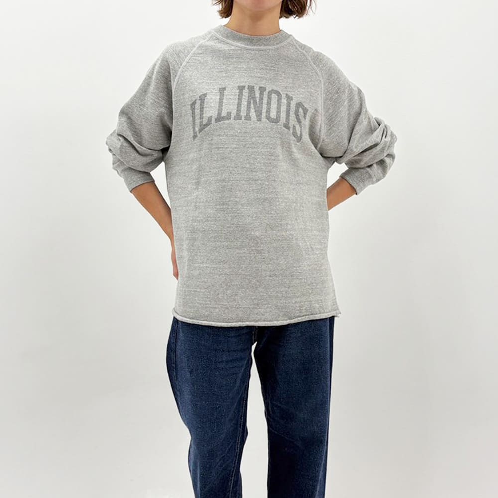 SP加⼯8/天竺ラグランロンT(ILLINOIS)