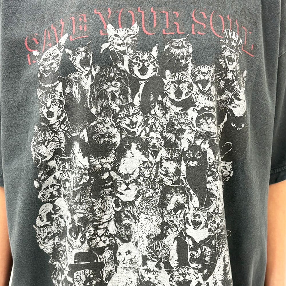 HARD SP Processing 20/Tenjiku BIG Size T (SAVE YOUR SOUL) Cat Version