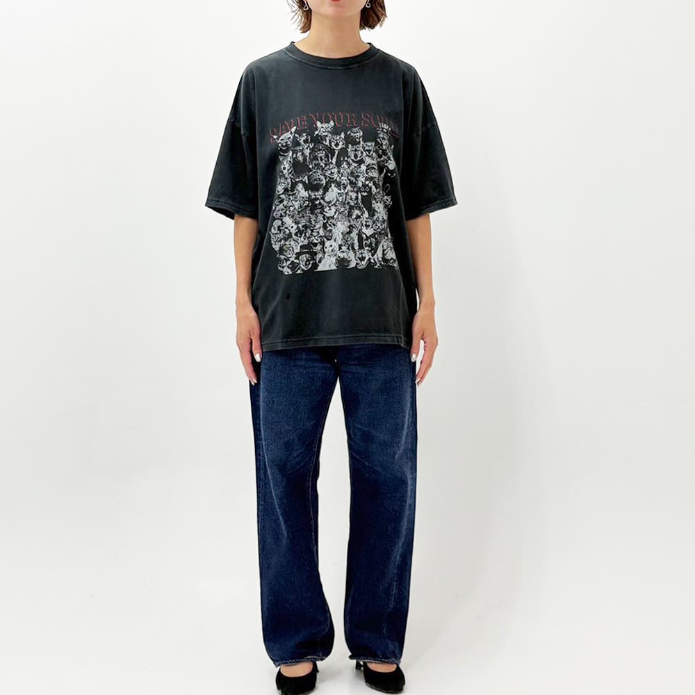 HARD SP Processing 20/Tenjiku BIG Size T (SAVE YOUR SOUL) Cat Version