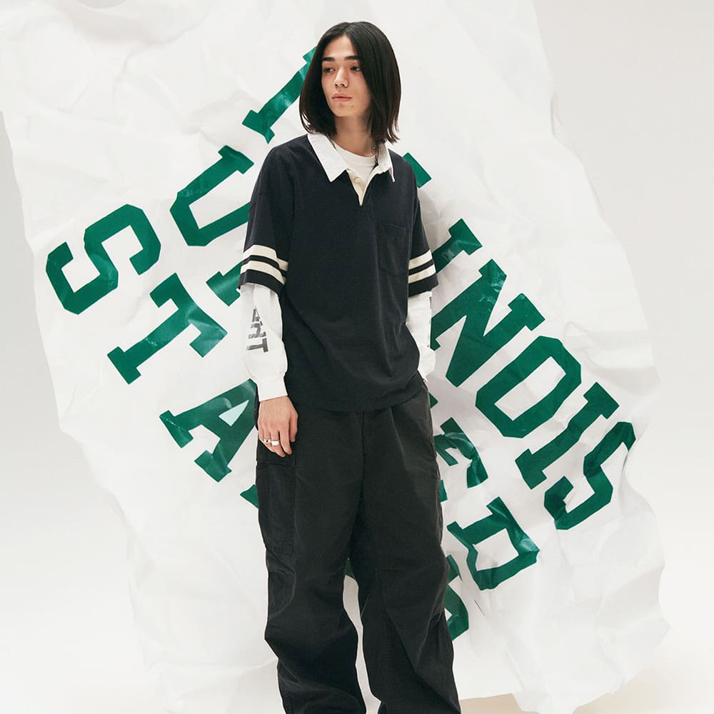 L'Appartement REMI RELIEFテンジクフットボールSHIRT REMI RELIEF（レミ レリーフ） tシャツ 「REMI RELIEF / レミ レリーフ