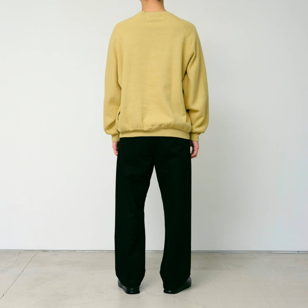 REMI RELIEF Official Online Store/Non-stress brushed fleece crew sweatshirt