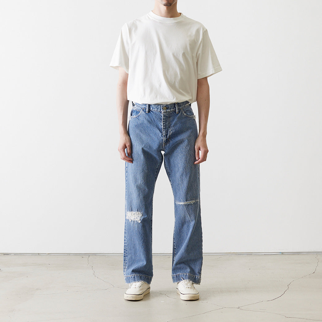 14OZ DENIM 5Pkt 바지 (수리)