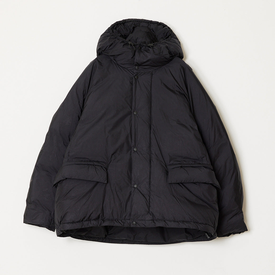 Ultralight nylon outdoor down JKT hoodie